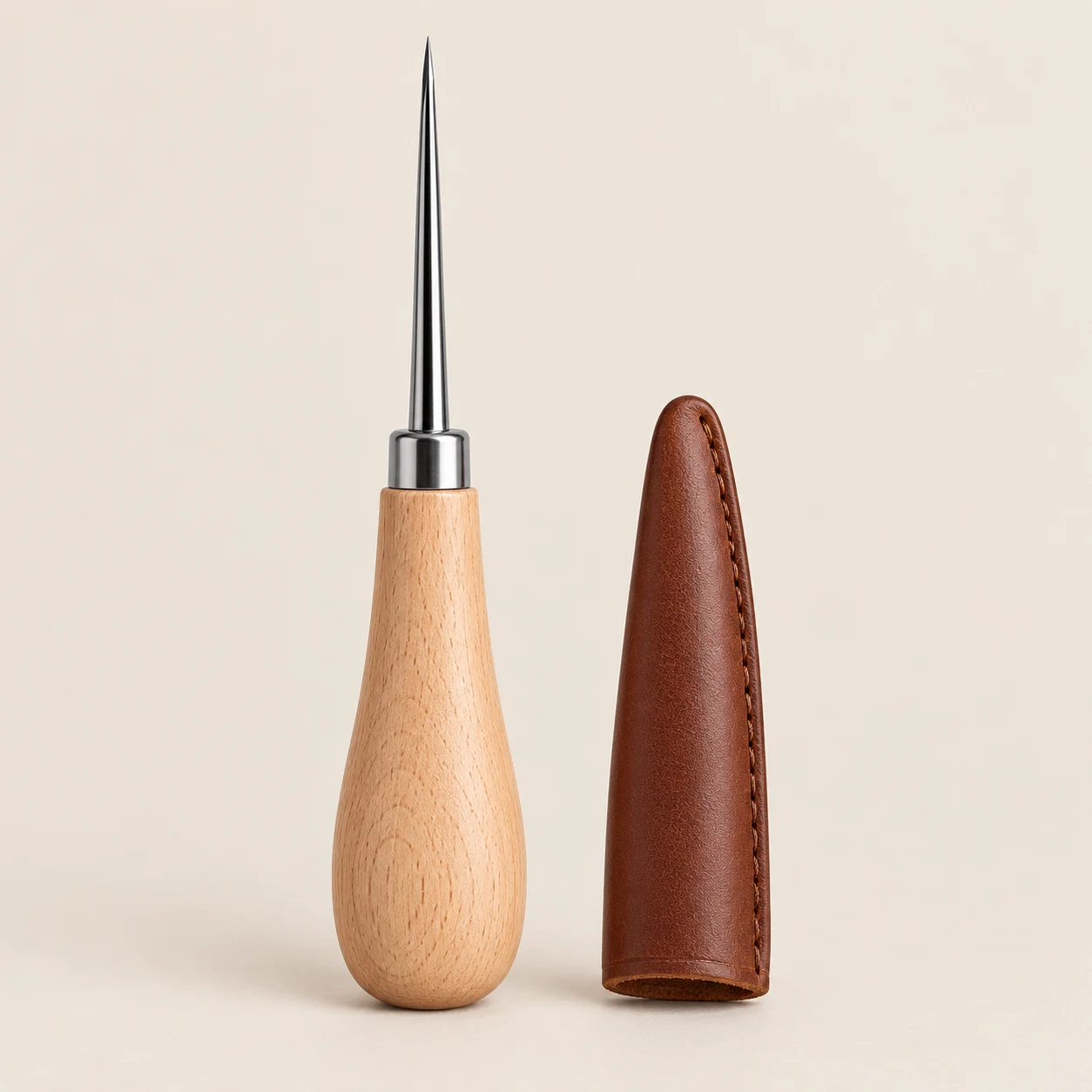 Diamond stitching awl
